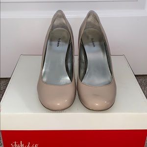 Style & Co Nude Heels